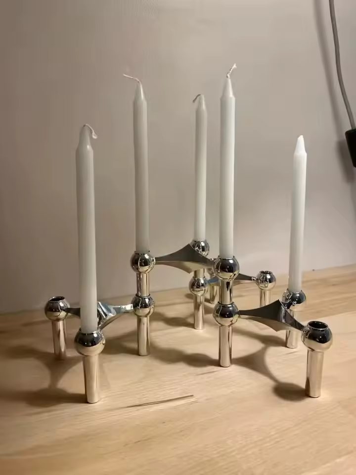 Molecular Structure Candle Holder – Skapa din egen ljusdesign