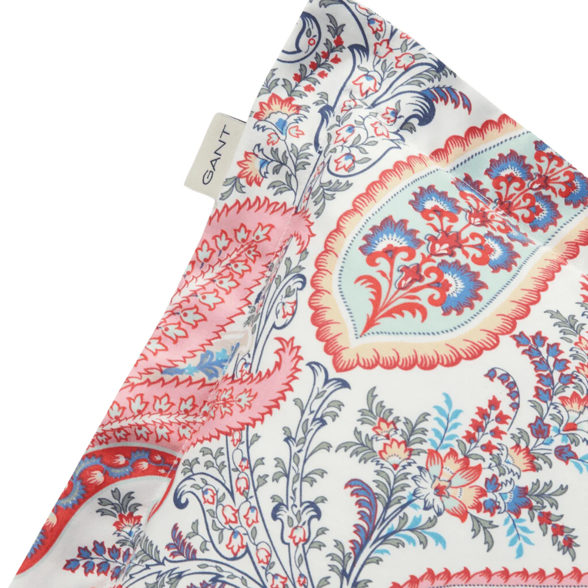 GANT Key West Paisley Påslakanset - Orange Red - Bild 3