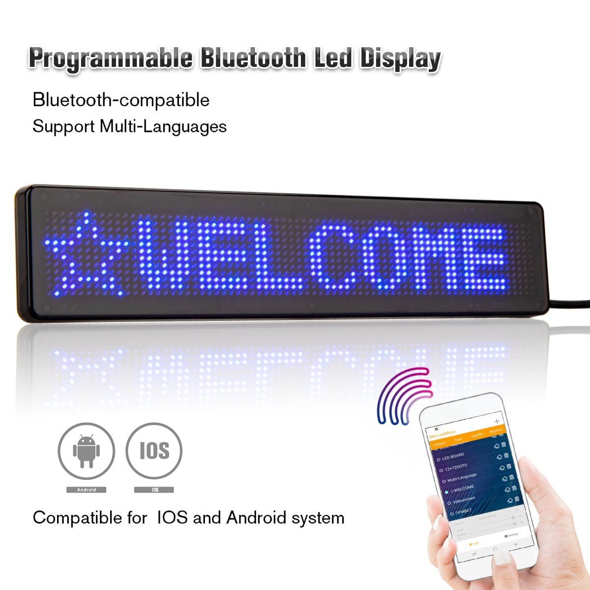 LED-Skylt (Bil)