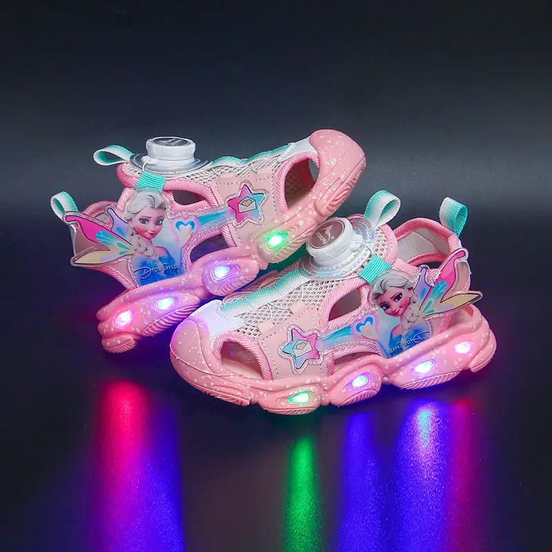 Elsa Sandaler För Barn | Blinkande Elsa Sandaler | Disney Frost - Bild 2