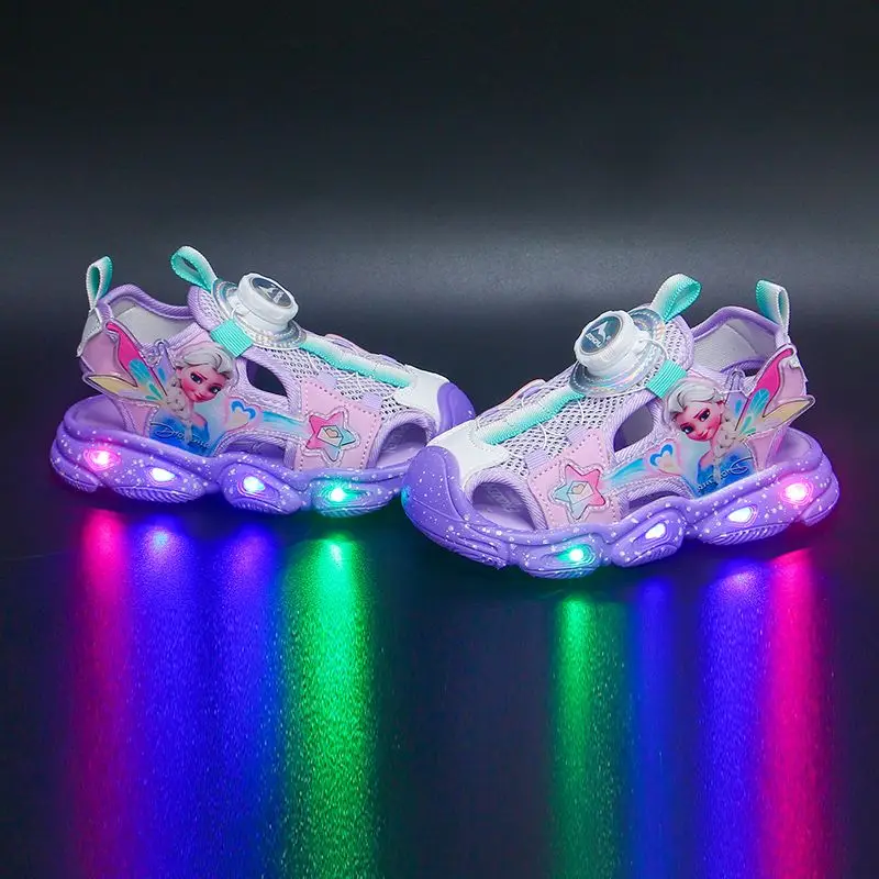 Elsa Sandaler För Barn | Blinkande Elsa Sandaler | Disney Frost - Bild 5