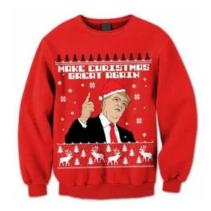 Trump ‘Make Christmas Great Again’ Tröja