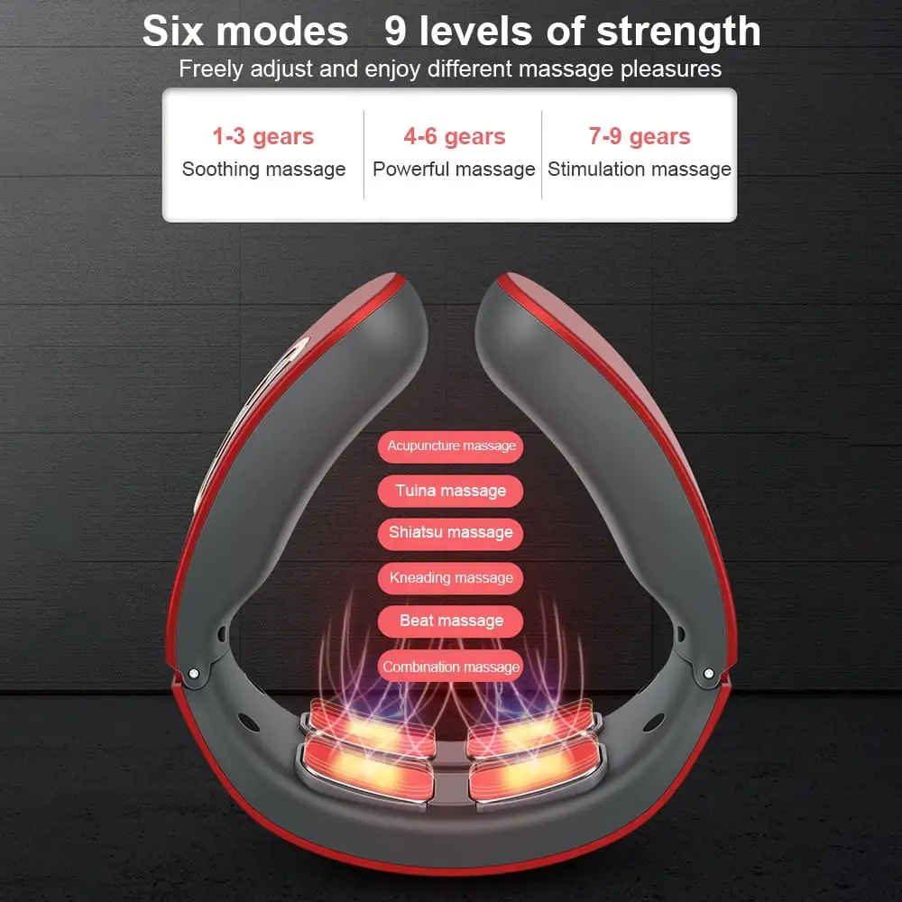 Elektrisk Massör med Värme - Bild 4