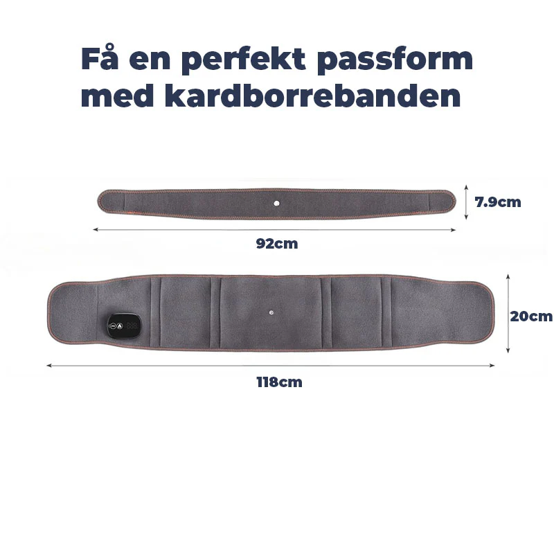 Rödljusterapi Ergobelt - värmebälte med vibration - Bild 7