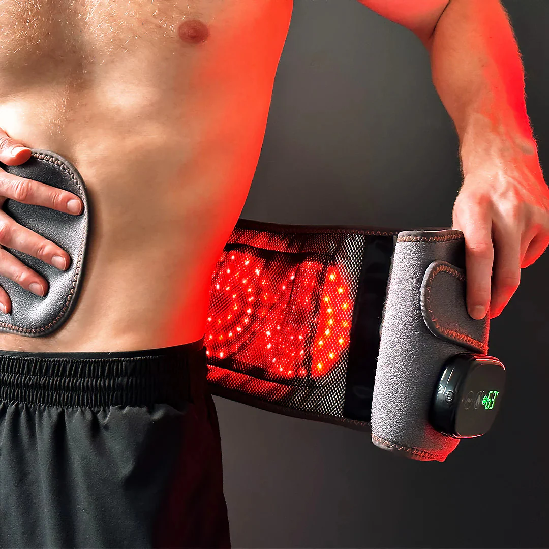 Rödljusterapi Ergobelt - värmebälte med vibration - Bild 3