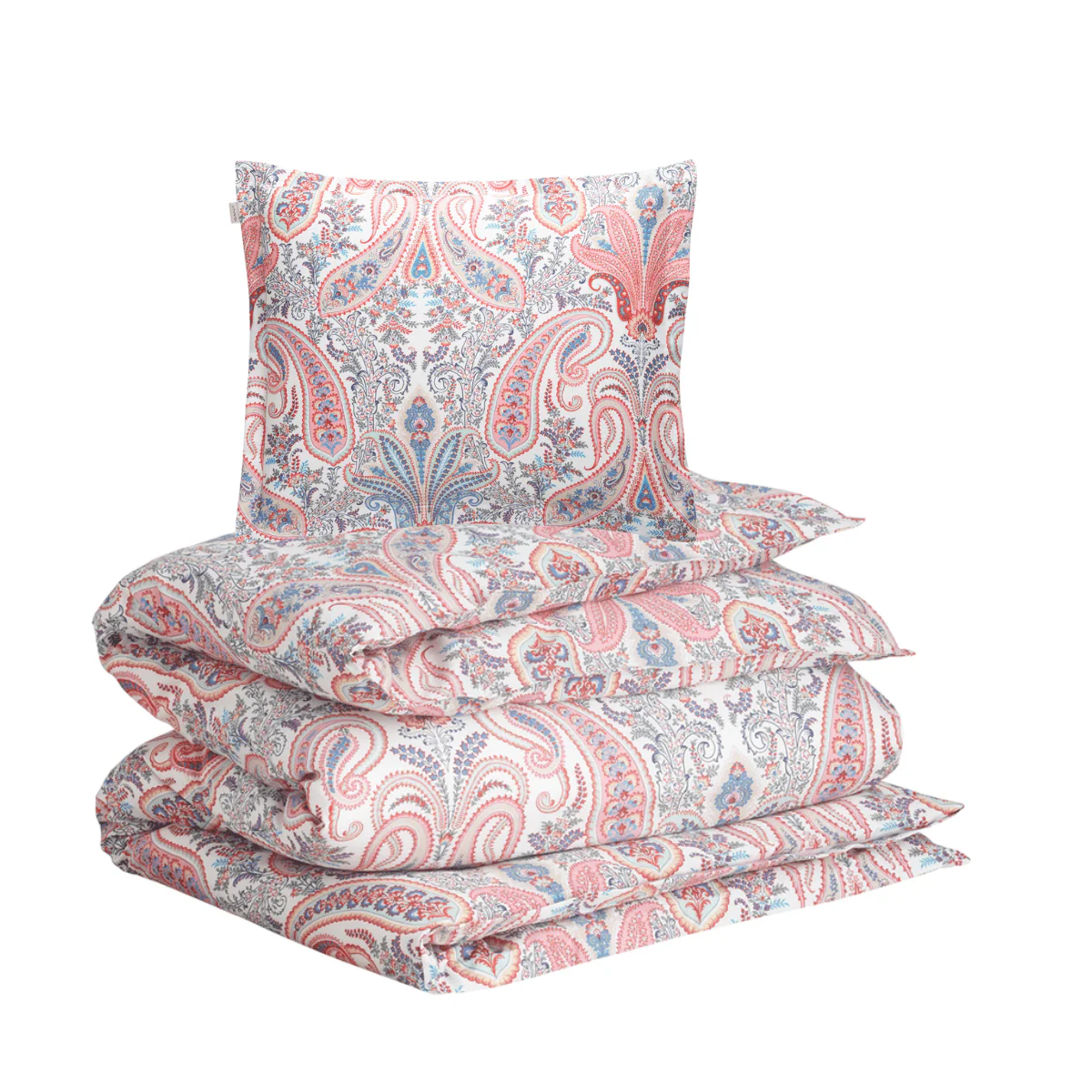 GANT Key West Paisley Påslakanset - Orange Red
