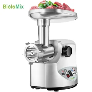 BIOLOMIX 3000W Elektrisk Köttkvarn