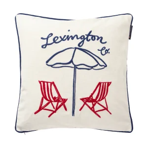 Lexington Beach Life Organic Cotton Canvas Kuddfodral