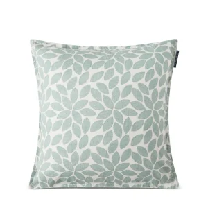 Lexington Printed Leaves Organic Cotton Prydnadskudde - Outlet
