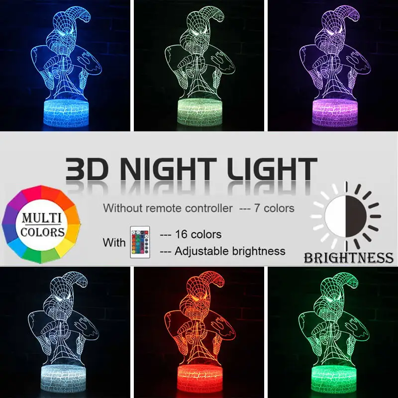 Spindelmannen LED-Lampa - Bild 6