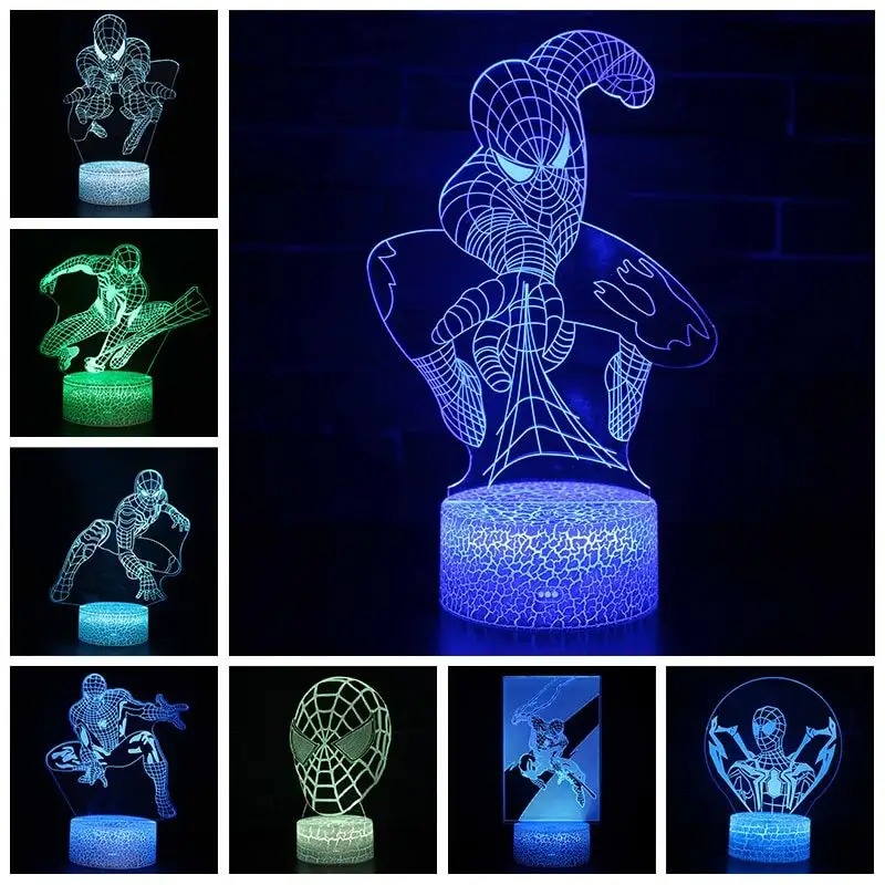 Spindelmannen LED-Lampa - Bild 2