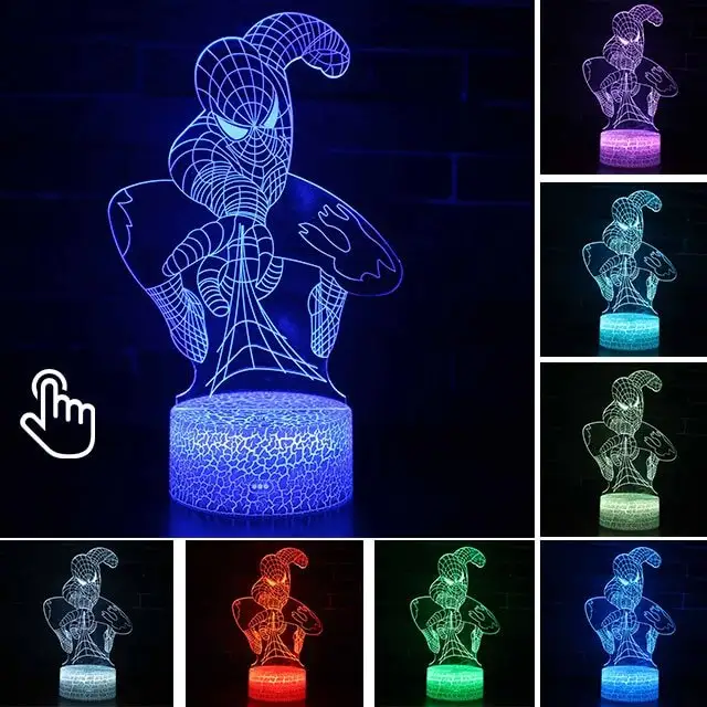 Spindelmannen LED-Lampa - Bild 8