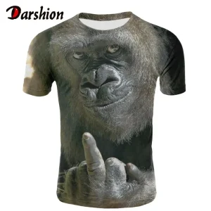 T-Shirt Med Apor
