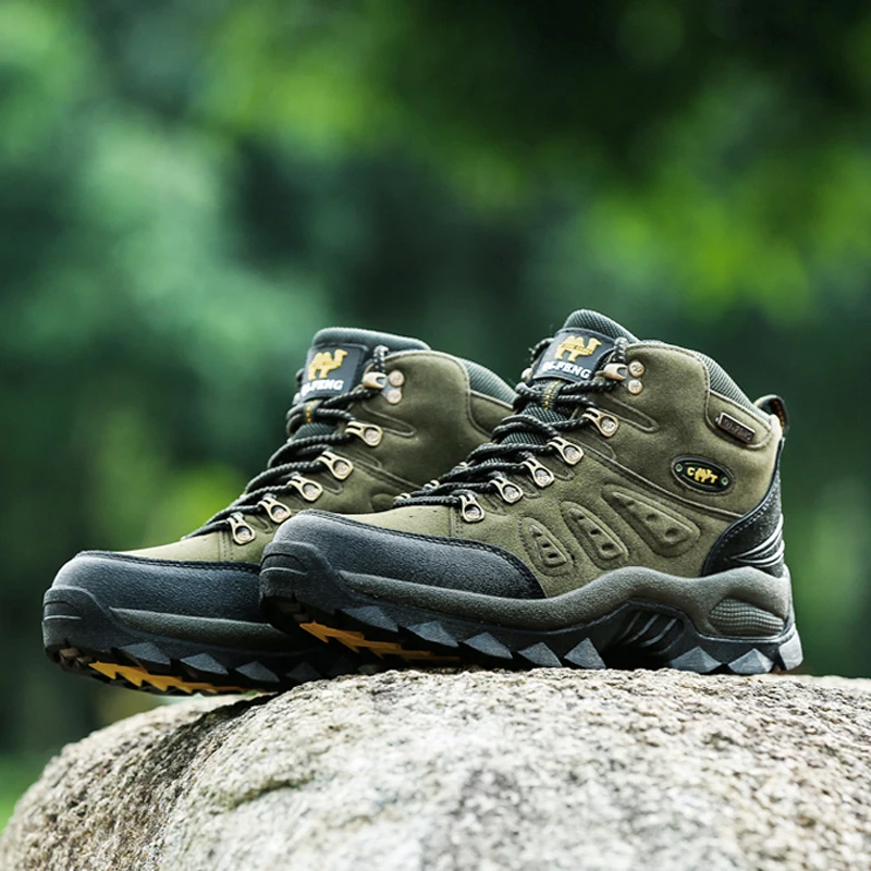 Vandringskängor Herr | Boots | Grön, Brun, Grå - Bild 6