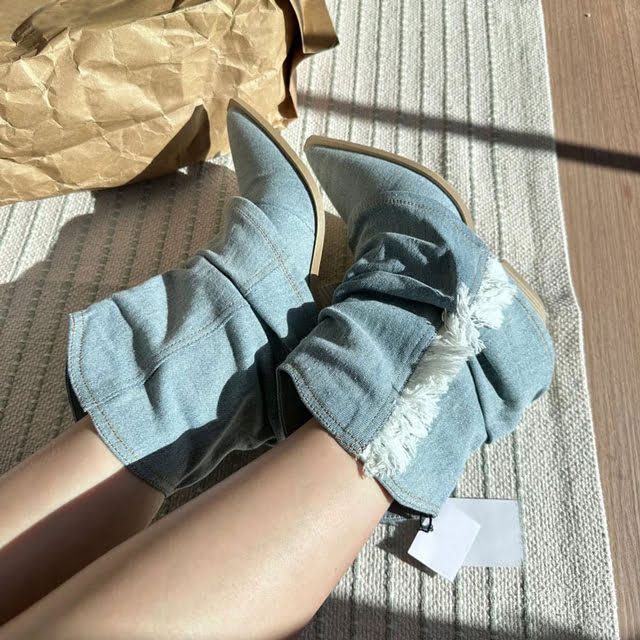 Denim Boots Dam - Bild 9