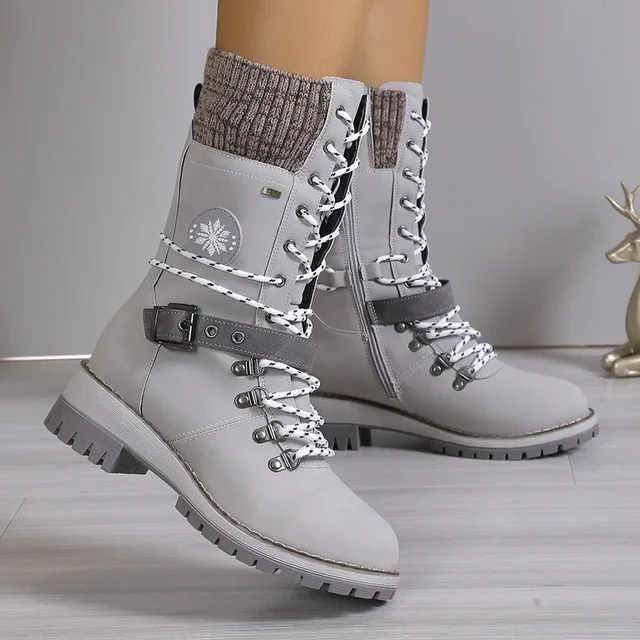 Höga Vinterskor Dam | Boots Till Kvinnor - Bild 8