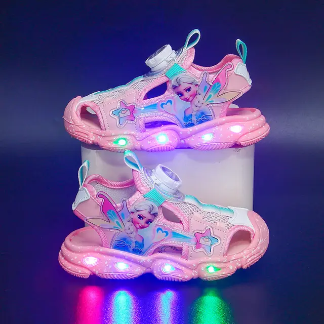 Elsa Sandaler För Barn | Blinkande Elsa Sandaler | Disney Frost - Bild 8