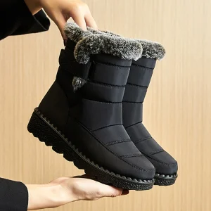 Fodrade Vinterskor Dam | Boots | Svart, Grå, Blå, Röd