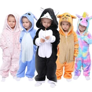 Barnpyjamas Unisex (4-10 år)