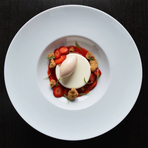 Mellanrättstallrik gourmet