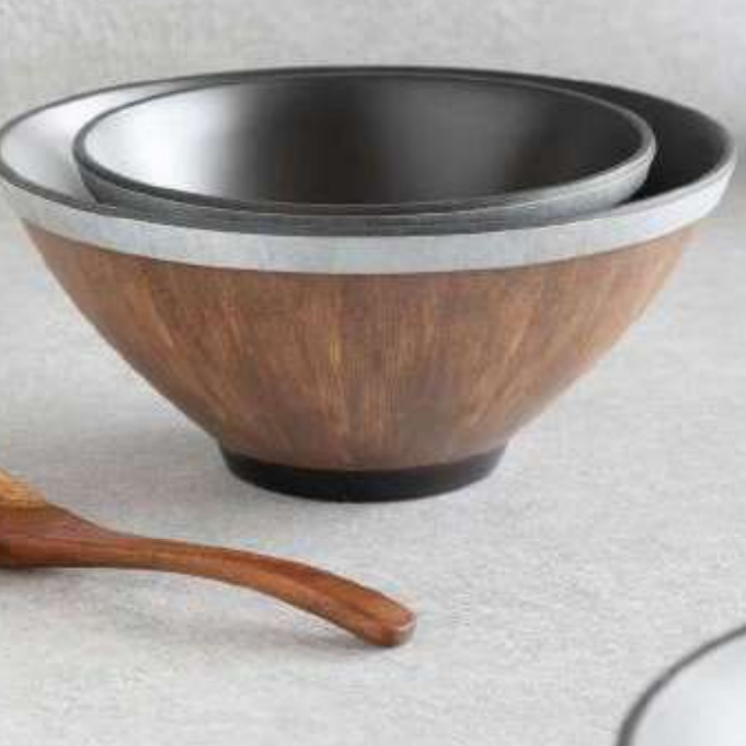 Barrel bowls melamin