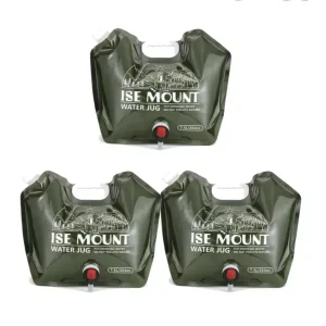 WaterJug 7,5 Liter med Tappning & Handtag: 3-Pack