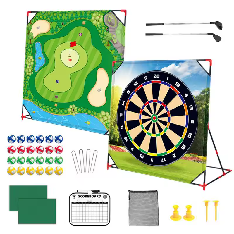 Swing ‘n’ Score – Roligt Golfspel för Barn & Vuxna | Chipping & Putting-Träningsset